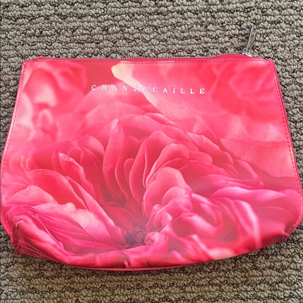NEW Chantecaille Flower Cosmetic Bag